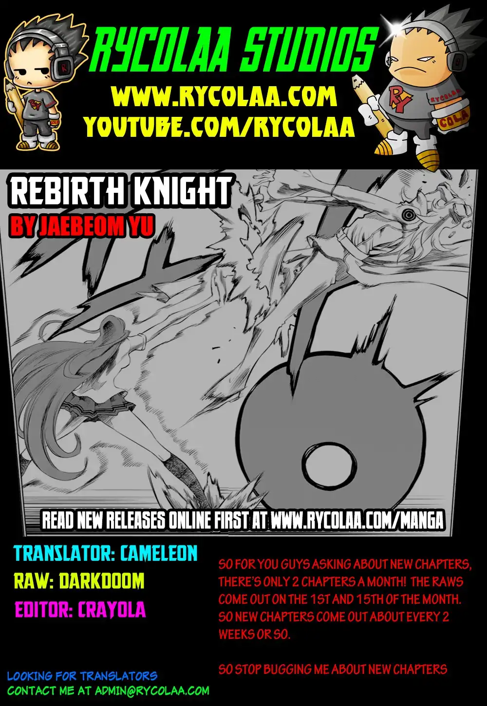 Rebirth Knight Chapter 6 1